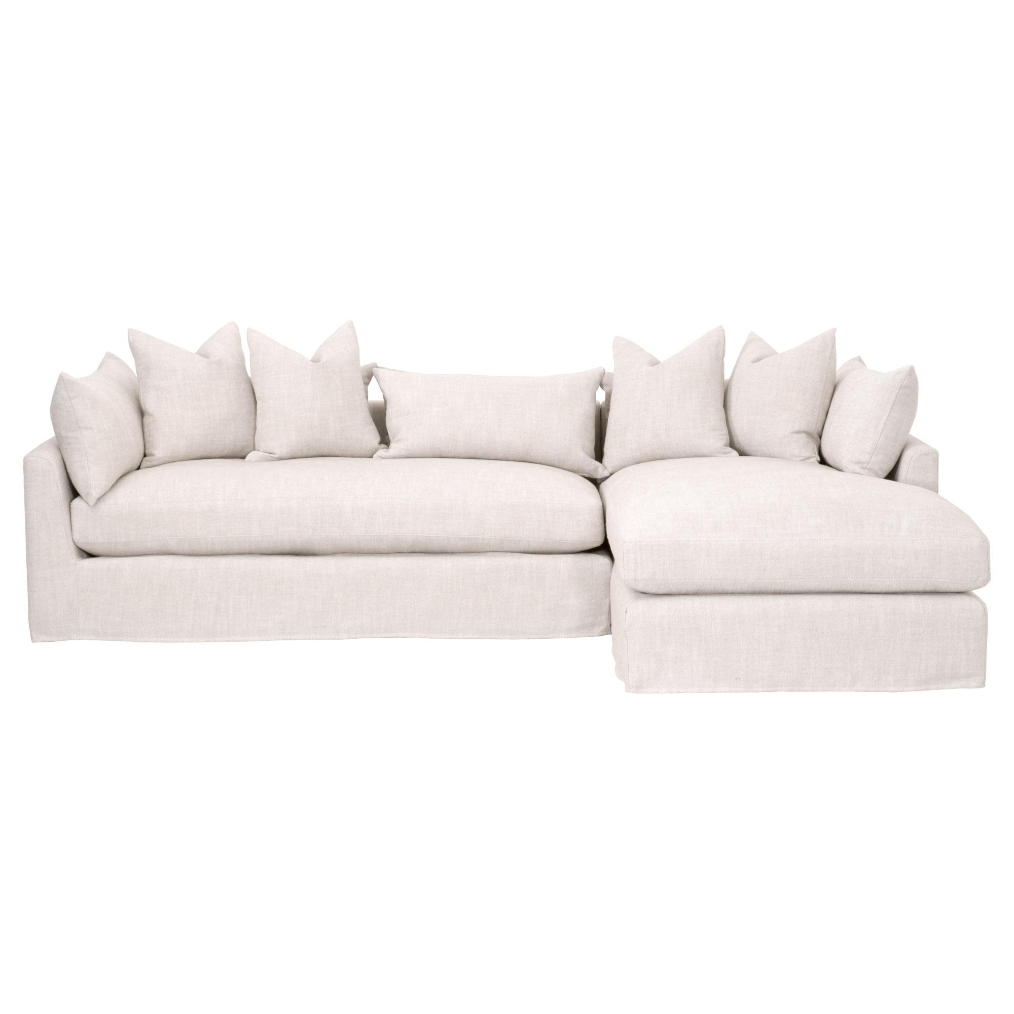 Haven 110" Lounge Slipcover RF Sectional